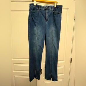 Democracy ab solution split hem jeans